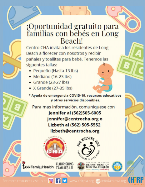 Free Opportunity for Long Beach Families with Babies Chirp LA